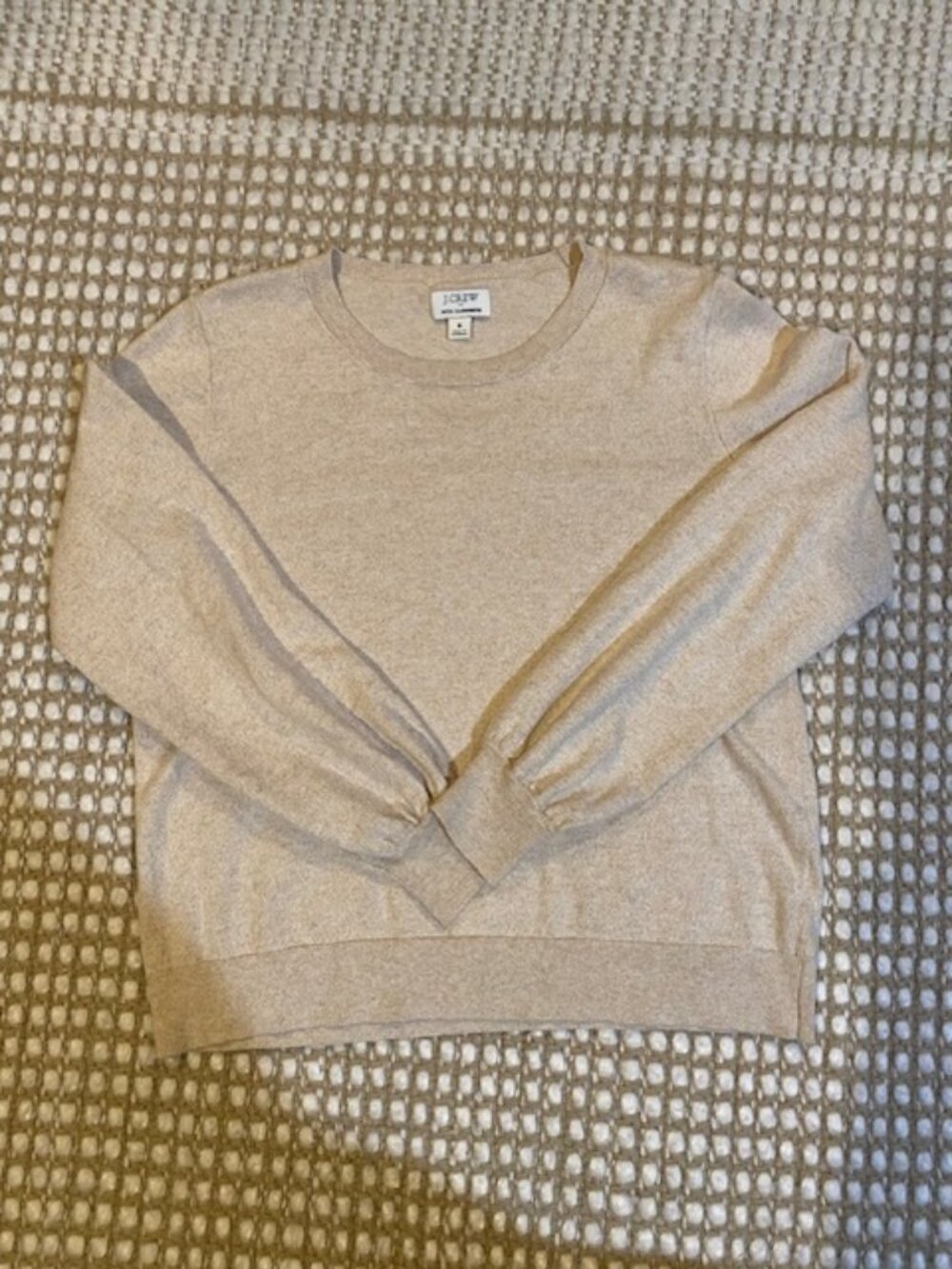 J.Crew Cotton Teddie Sweater - Size Small